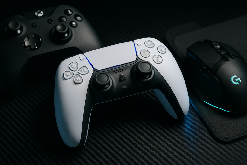 Gaming controllers - PlayStation and Xbox